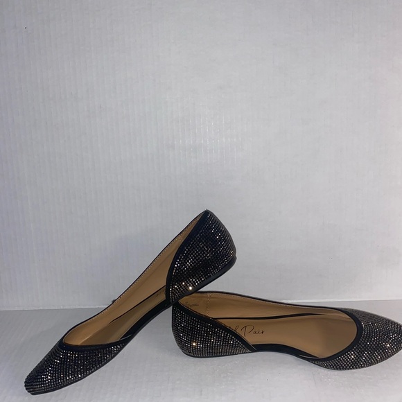 Wild Pair Mabel2 Pewter flats size 6M - Picture 3 of 7